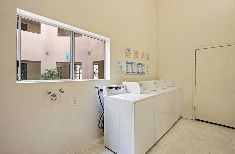 Paramount Terrace Apartments laundry facility